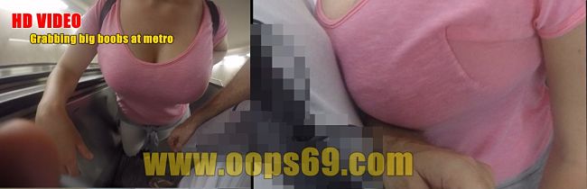 Tits Popping Out On Train - watch on . The world of